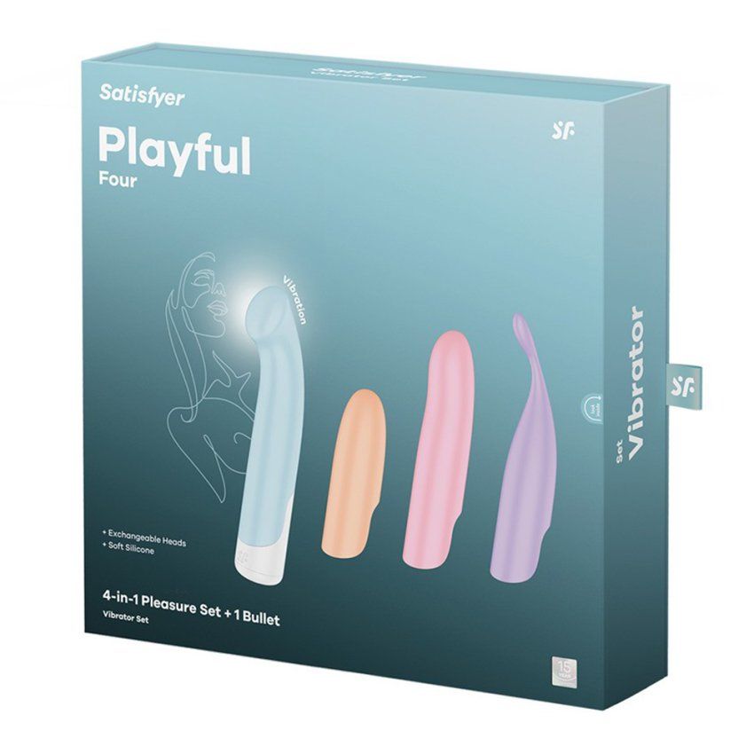 Set Vibrador con fundas Satisfyer Playful Four