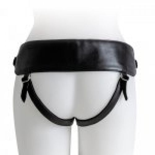 ARNÉS CON SET DILDOS NEGROS TALLAS S / M / L