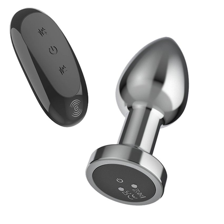 plug anal vibrador talla M