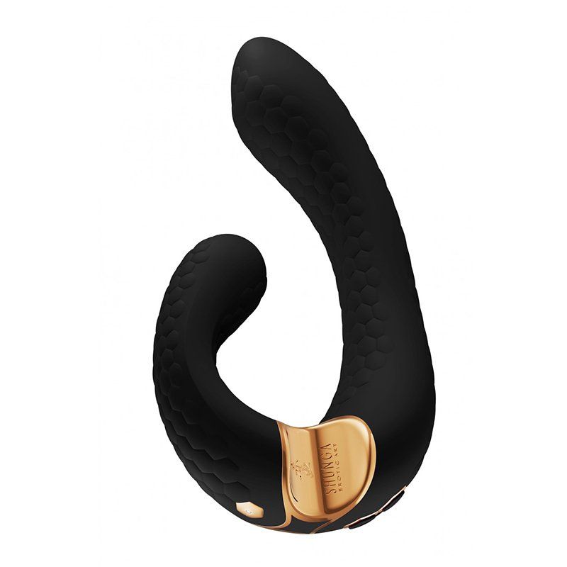 shunga vibrador masajeador miyo negro (1)