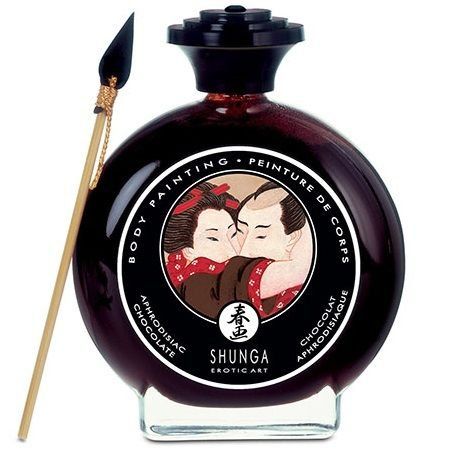 pintura corporal comestible shunga