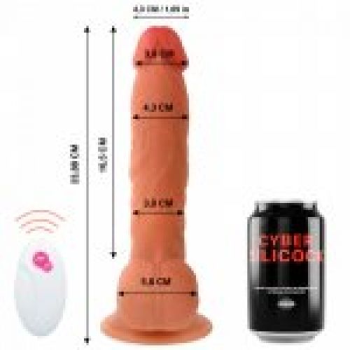 Pene realista con vibración y movimiento