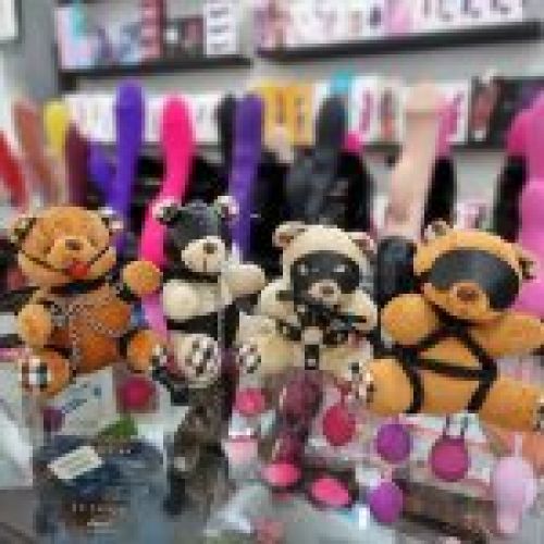 Llaveros BDSM ositos de peluche