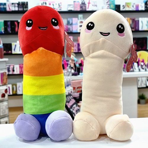 Peluches con forma de pene