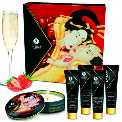 SHUNGA KIT SECRET GEISHA FRESAS Y CAVA
