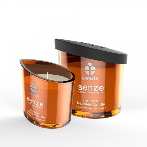 Vela de masaje Swede Clavo, Naranja y lavanda Vela de masaje Swede Clavo, Naranja y lavanda