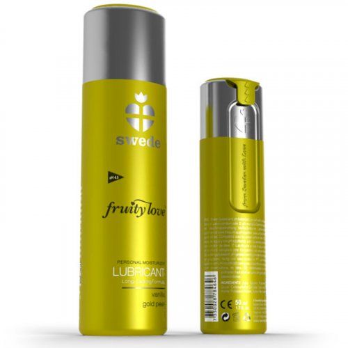 LUBRICANTE SWEDE FRUITY LOVE PERA ORO Y VAINILLA LUBRICANTE SWEDE FRUITY LOVE PERA ORO Y VAINILLA