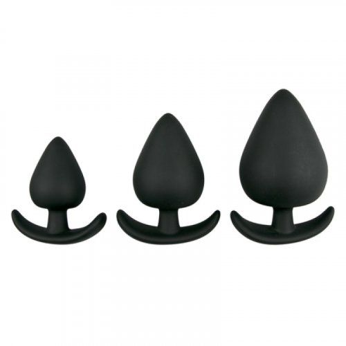 set de tres plug anales oviedo