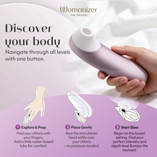 Succionador de clítoris WOMANIZER PRO LILAC
