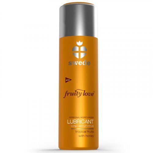 LUBRICANTE SWEDE FRUITY LOVE  FRUTAS TROPICALES CON MIEL
