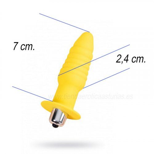 mini plug anal con vibración 2