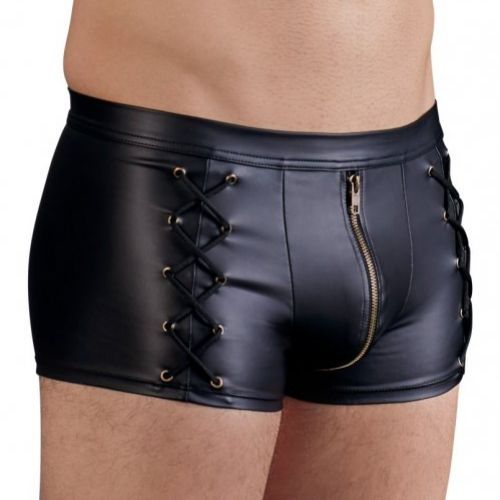 Boxer ajustado con cremallera