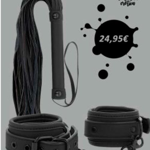 Kit Esposas y Látigo