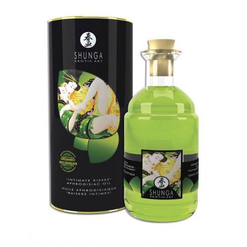 shunga aceite afrodisiaco besos íntimos organico