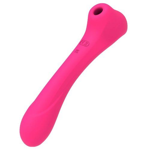 Vibrador y succionador en el mismo juguete
