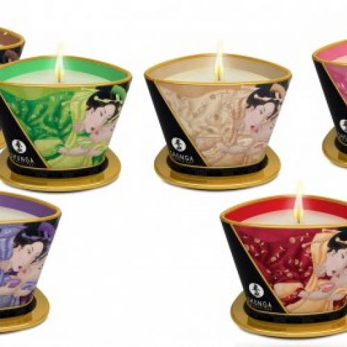 velas de masaje shunga
