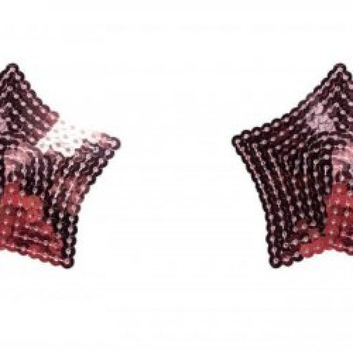 pezoneras estrellas rosa lentejuelas burlesque