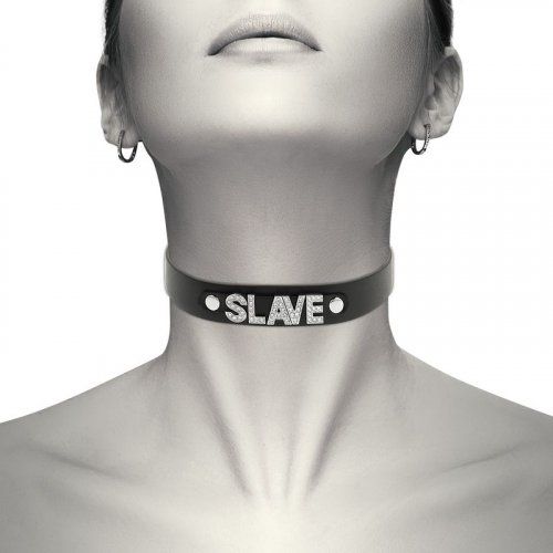 Gargantilla Slave, collar sumisa,
