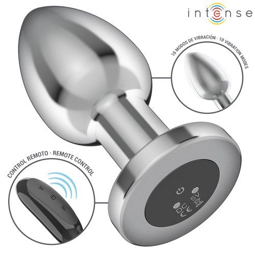 plug anal vibrador talla S