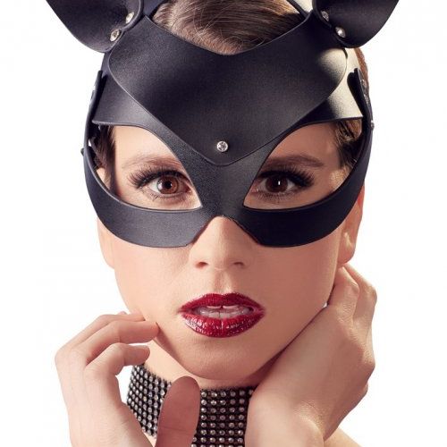 Máscara con orejas de gata