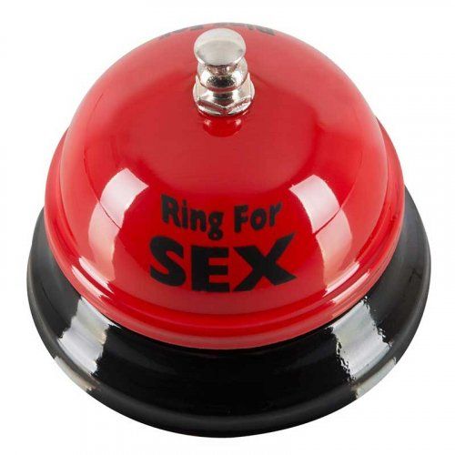 campana sexual roja de sobremesa