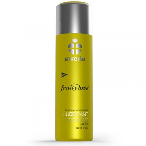SWEDE LUBRICANTE FRUITY LOVE PERA ORO Y VAINILLA SWEDE LUBRICANTE FRUITY LOVE PERA ORO Y VAINILLA