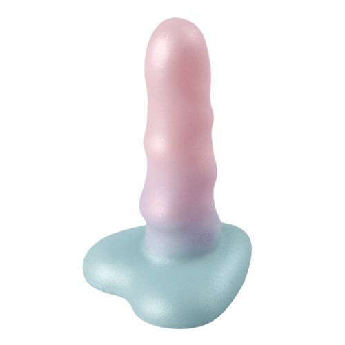 Dildo Mini Flow Unicorn Light Silicona Líquida 12,5 x 3,5cm
