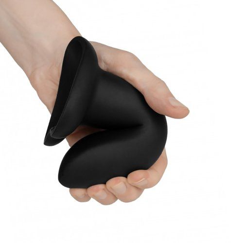 Dildo Flow Emotional Plus Negro Silicona Liquida 13 x 4cm