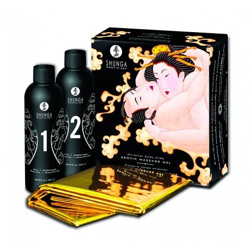 Gel de masaje cuerpo a cuerpo Shunga Gel de masaje cuerpo a cuerpo Shunga