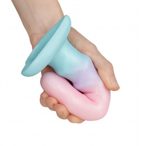 Dildo Flow Unicorn Light Silicona LÍquida 17,5 x 3,5cm