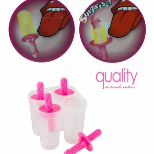 Moldes helados sorpresa