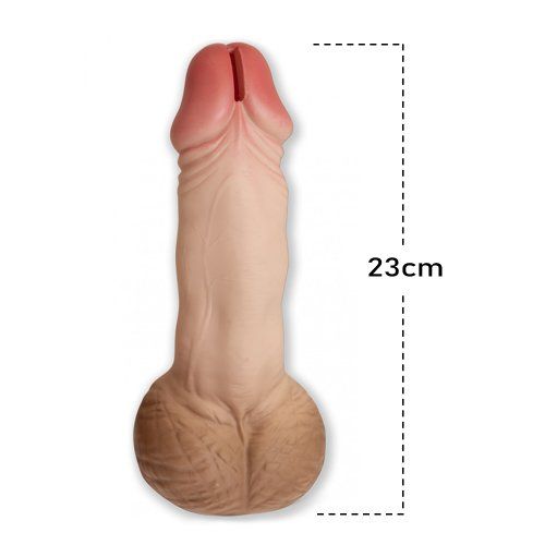 Hucha con forma de pene