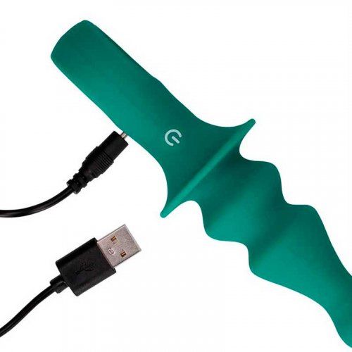 VIBRADOR ANAL ESTRIADO