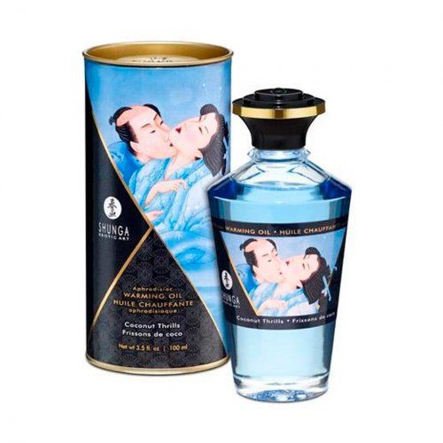 Aceite calor y sabor a coco Shunga