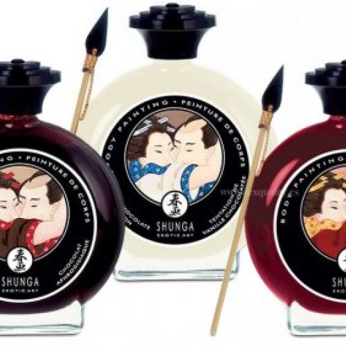 pintura corporal comestible shunga