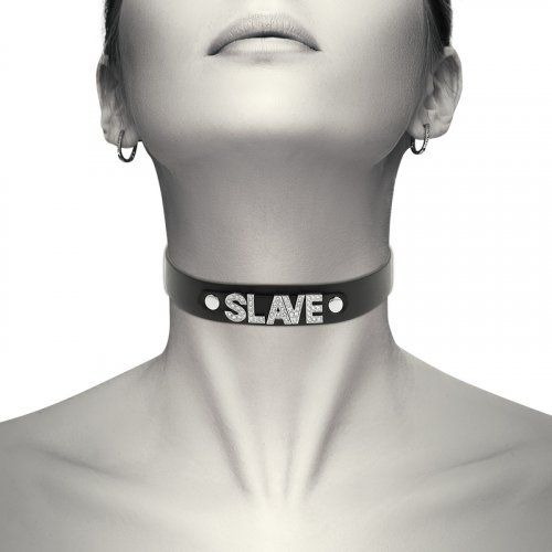 Gargantilla Slave, collar sumisa,