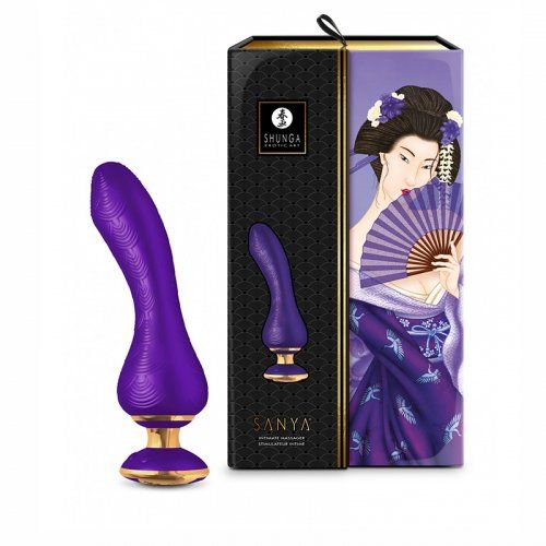 shunga vibrador masajeador sanya lila