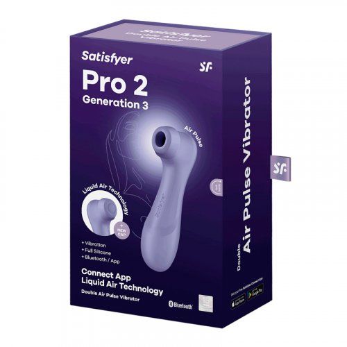 SATISFYER PRO 2 GENERATION 3 APP LILA