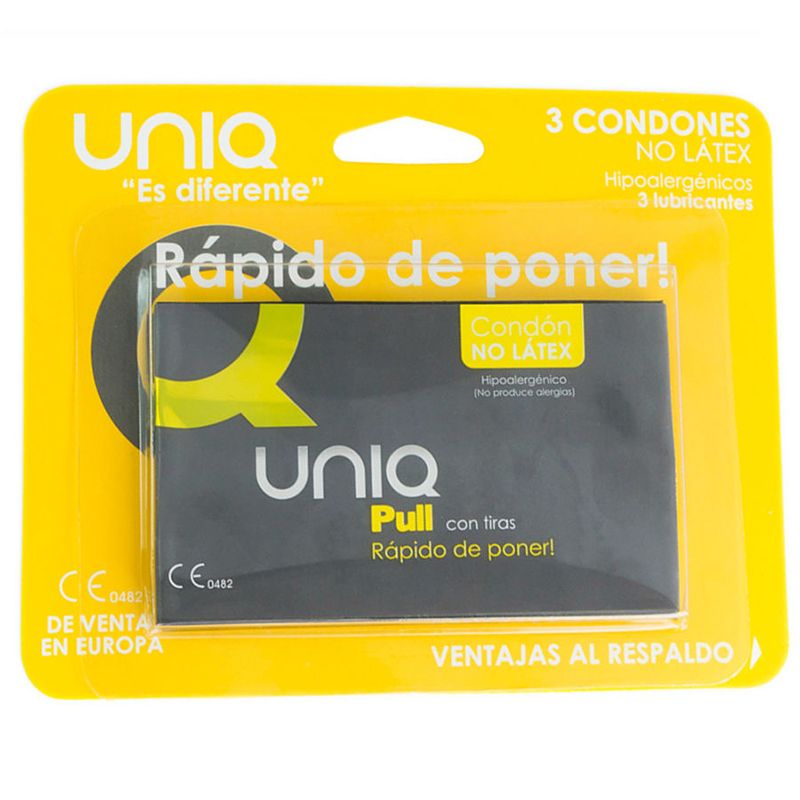 Preservativos Uniq Pull Extra finos