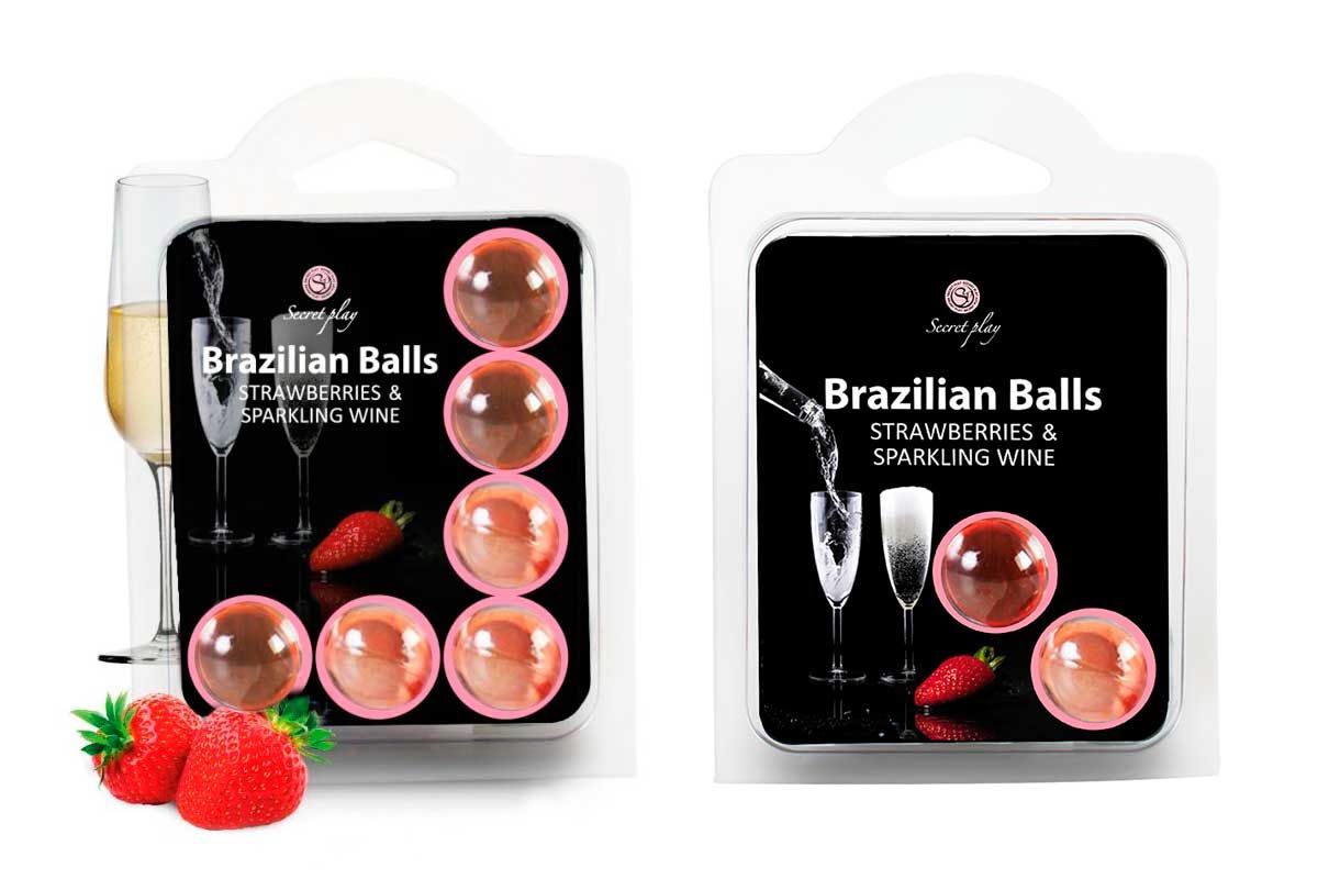 Brazilian Balls Aroma Fresas y Cava