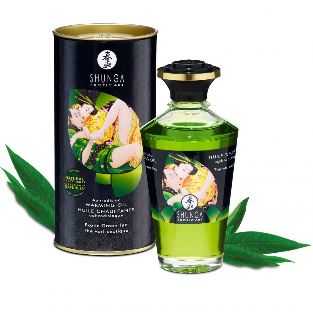 Aceite orgánico, calor y sabor Shunga