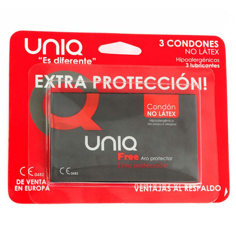 Preservativos extra Protección Uniq 