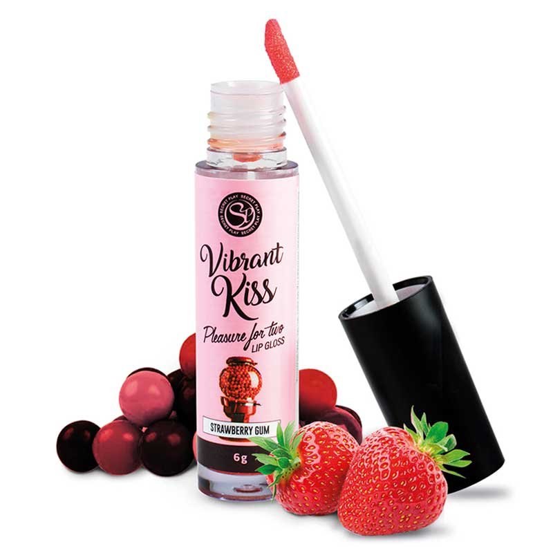 LIP GLOSS VIBRANT KISS CHICLE DE FRESA