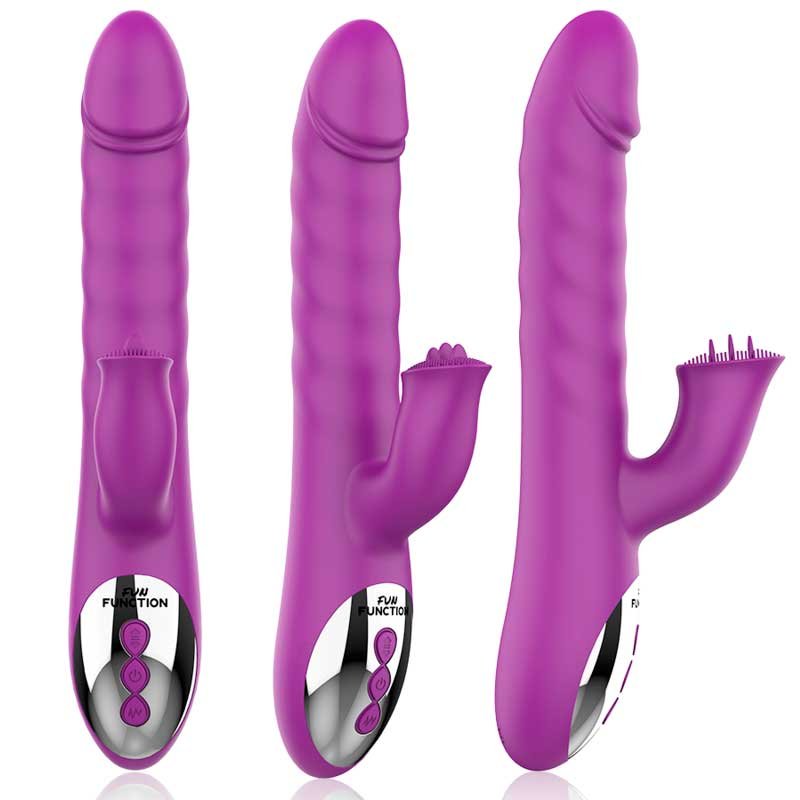 VIBRADOR CON ROTACIÓN Y EMPUJE